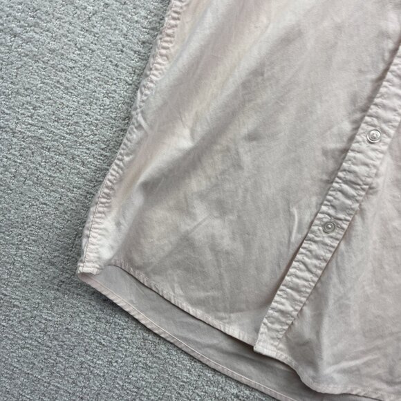 Rip Curl Shirt Casual Button-Up Short Sleeve Men Size S Standard Fit Light Pink - Picture 5 of 14